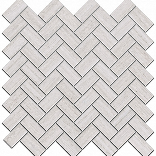 SG190\001 Керамический декор мозаичный Грасси серый светлый 315х300х11