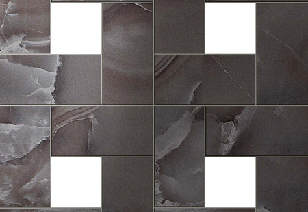 Керамогранит Atlas Concorde Russia Керамогранит Supernova Onyx черный 450x450 Honed