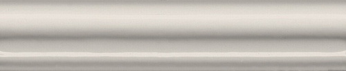 BLD032 Бордюр Багет Клемансо серый темный глянцевый 150х30х16