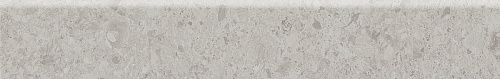 Плинтус Чеппо ди Гре серый светлый матовый обрезной 60х9,5