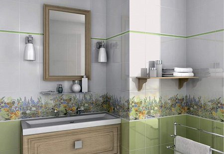 Керамическая плитка Kerama Marazzi Утренний пейзаж/Флора