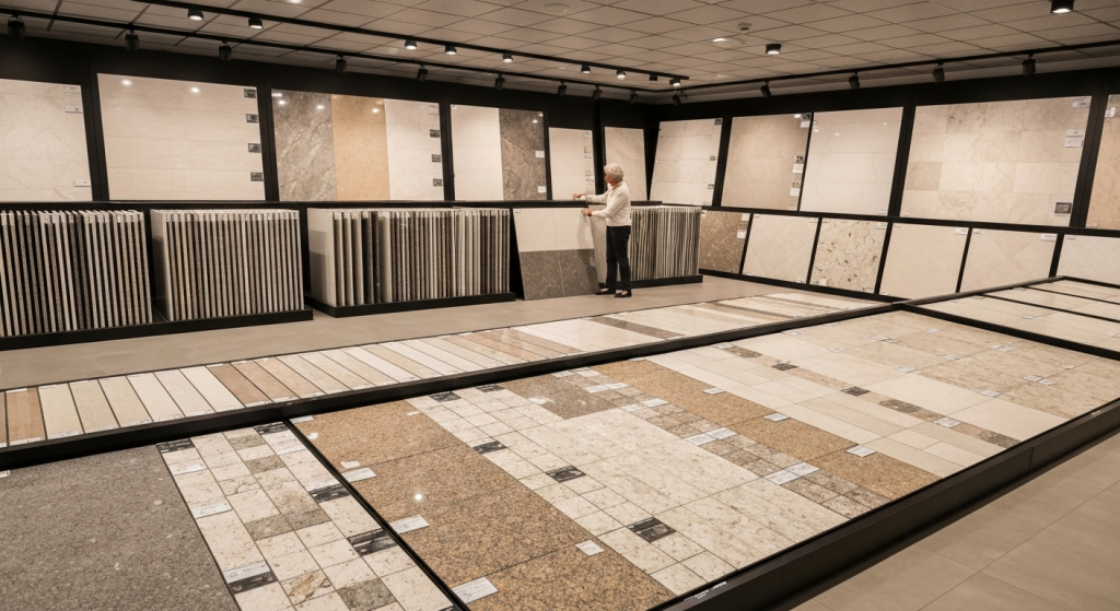 Керамогранит разный