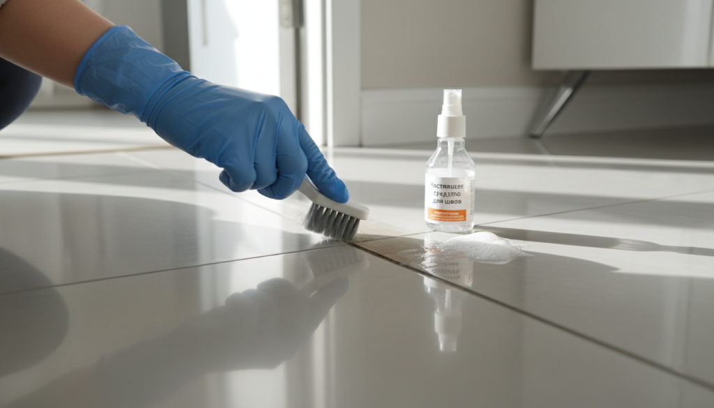 Чистка швов