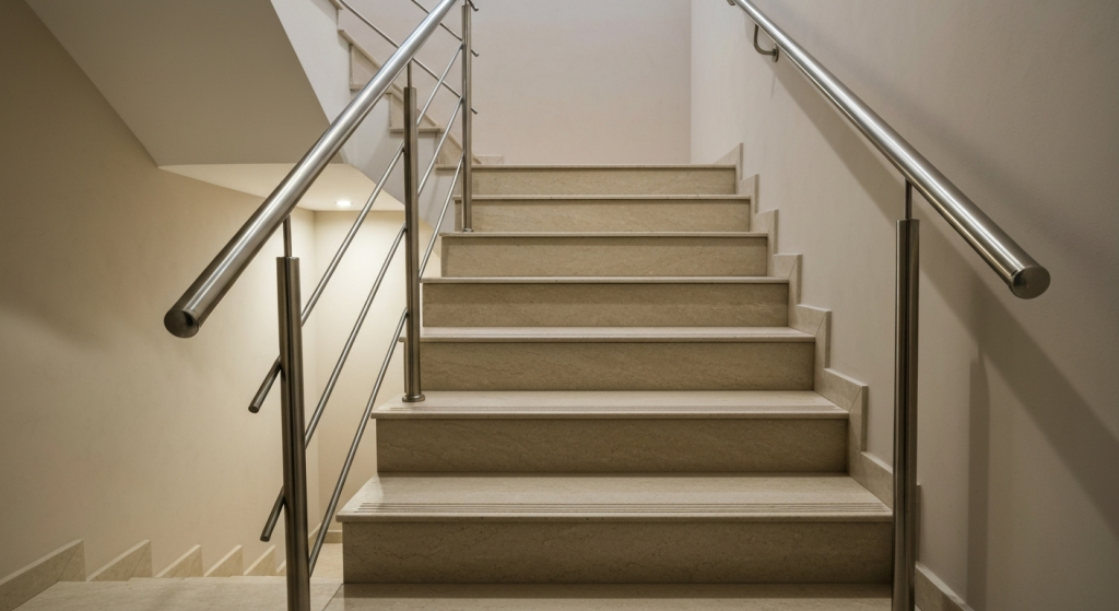 Керамогранитная лестница