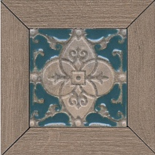 ID62 Декор Меранти пепельный мозаичный 130х130х11