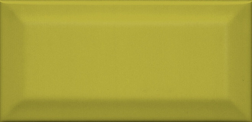 16055 Плитка настенная Клемансо оливковая грань глянцевая 150х74х9,2
