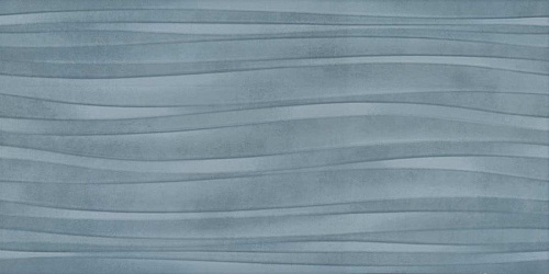11143R Плитка настенная Маритимос голубой структура глянцевая 600х300х10,5
